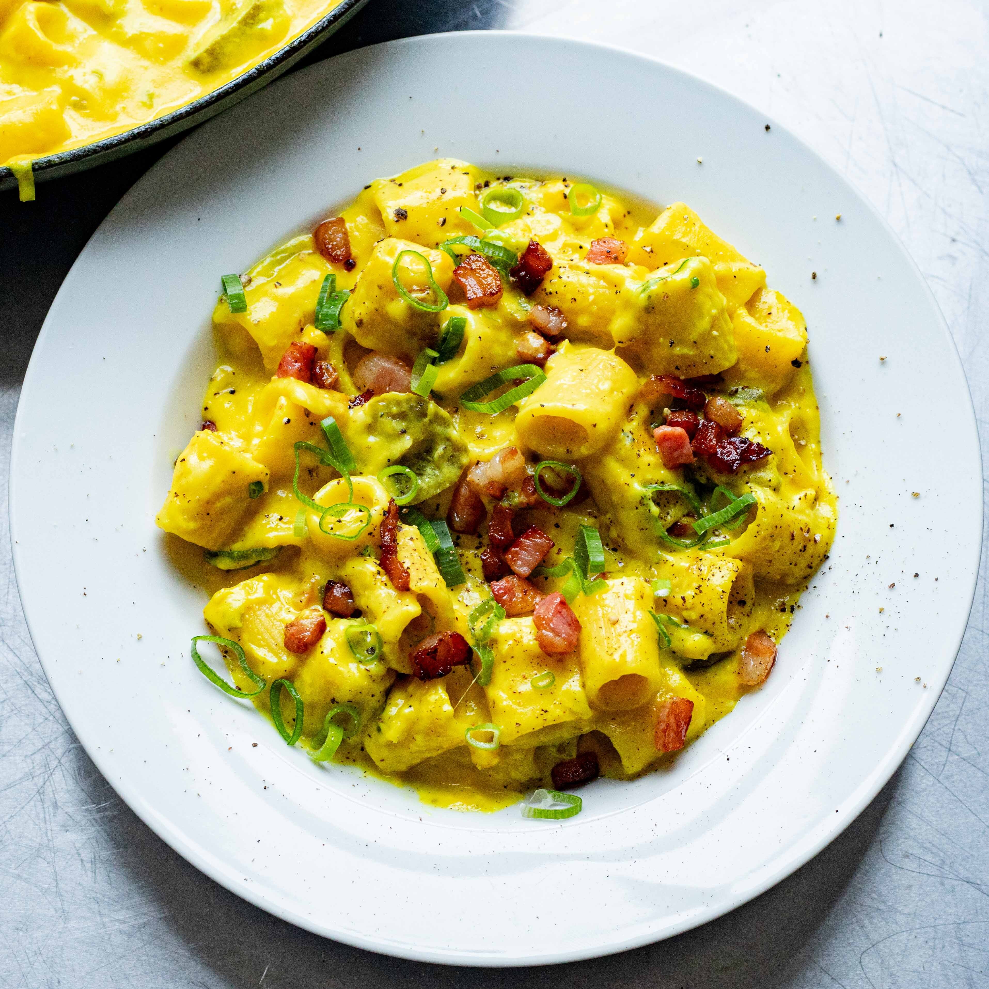 Cheesy Corn One-Pot Pasta