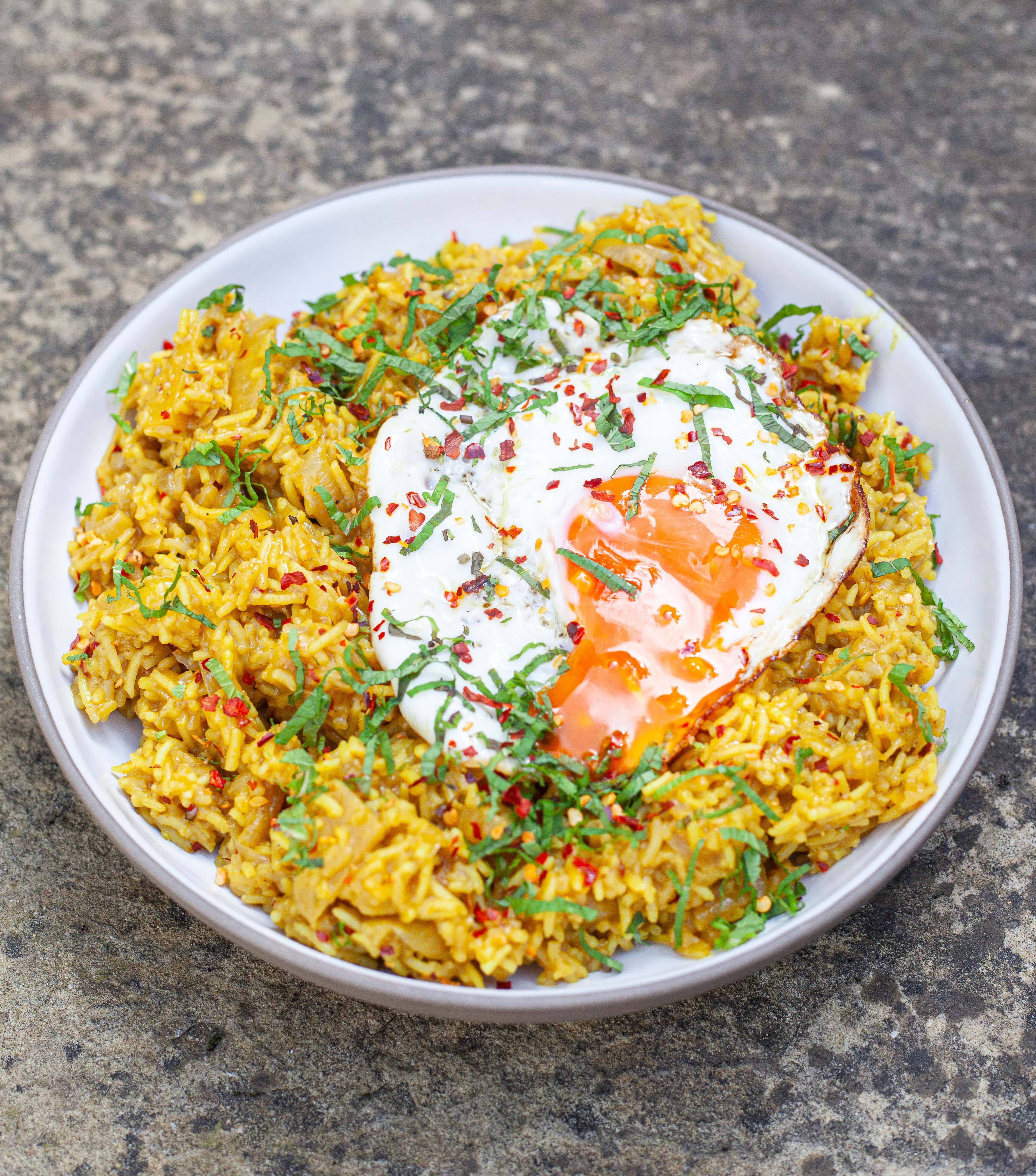 Butter Curried Rice Egg website