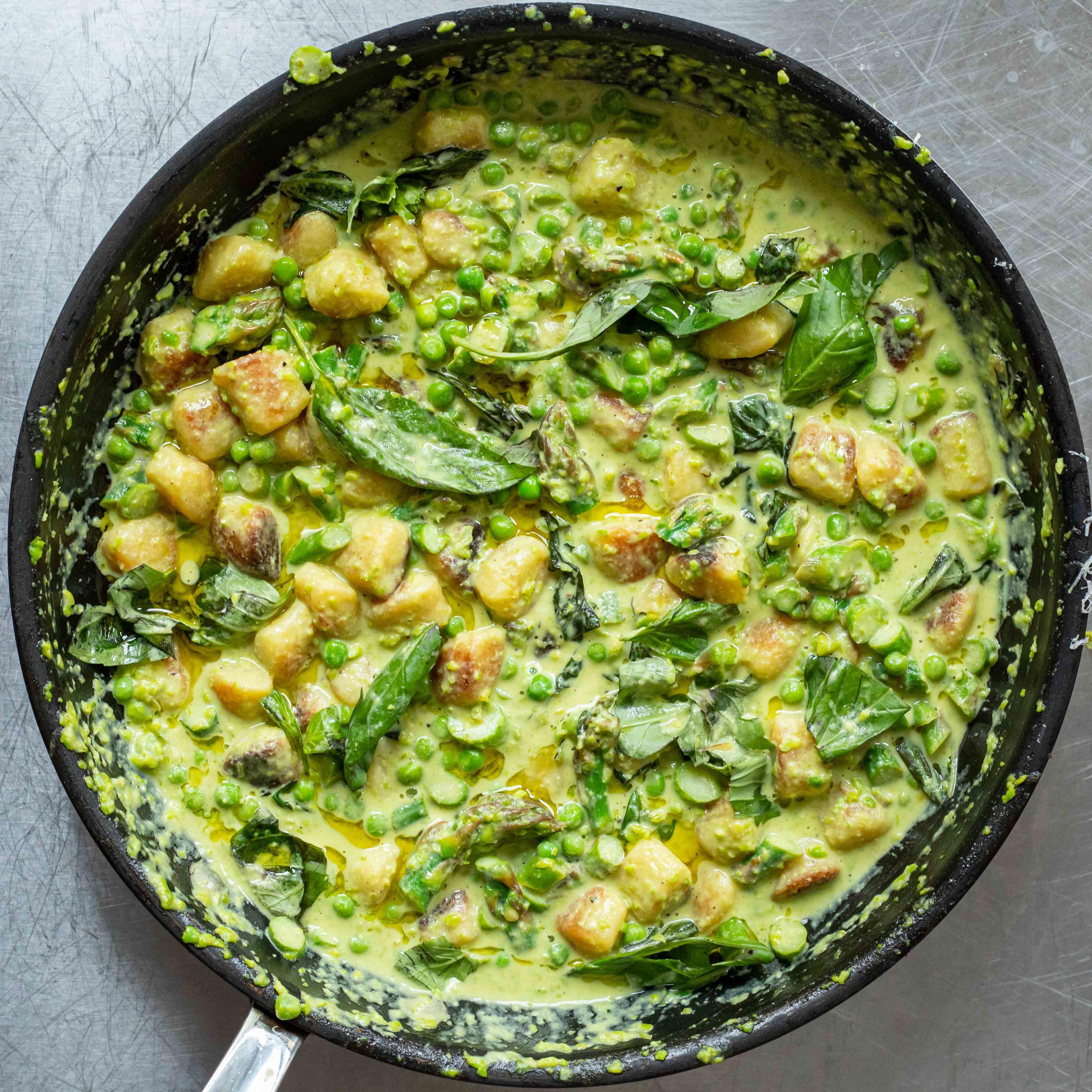 Gnocchi with Smashed Peas Lemon Parmesan Meal Plan