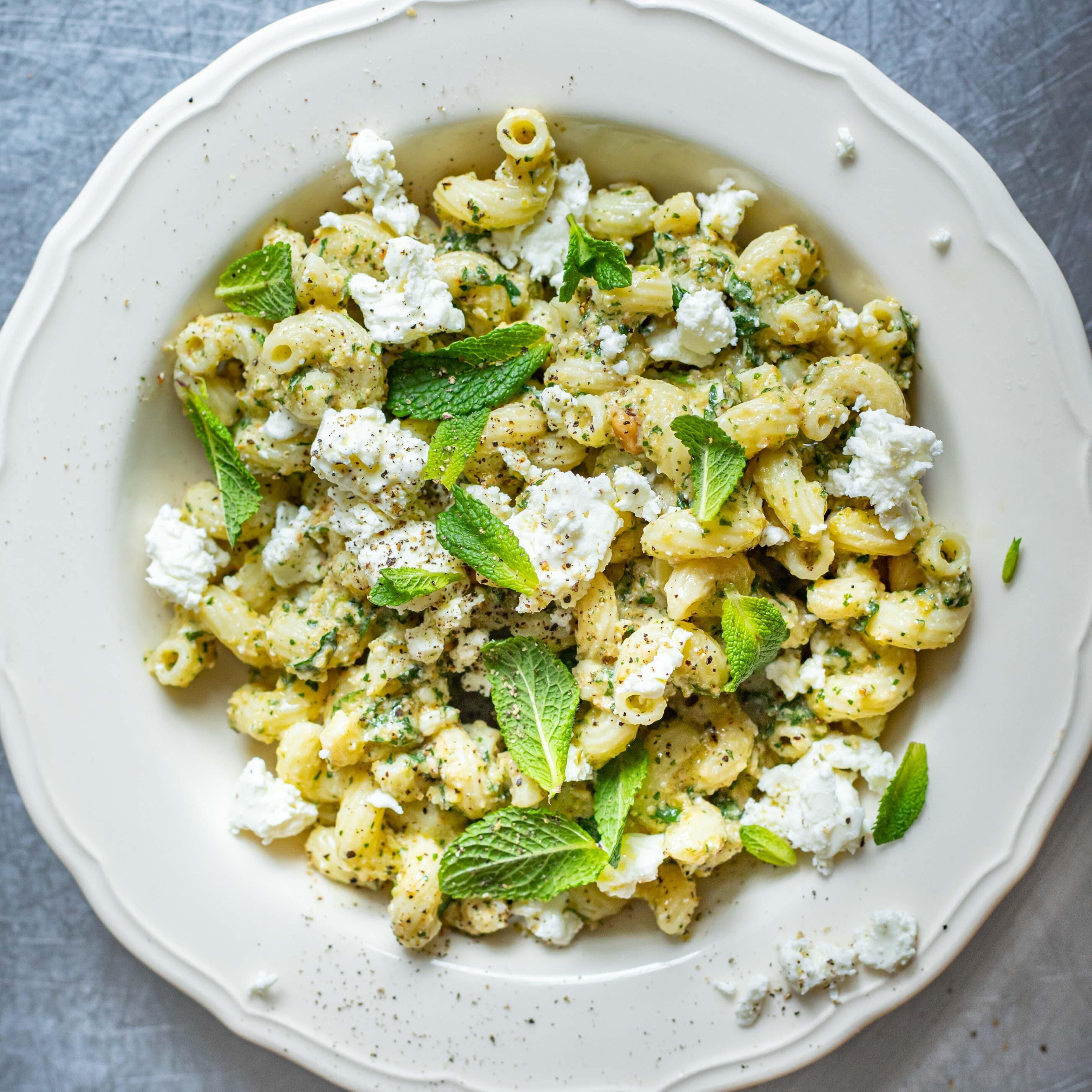 Green Olive And Mint Pasta Meal Plan