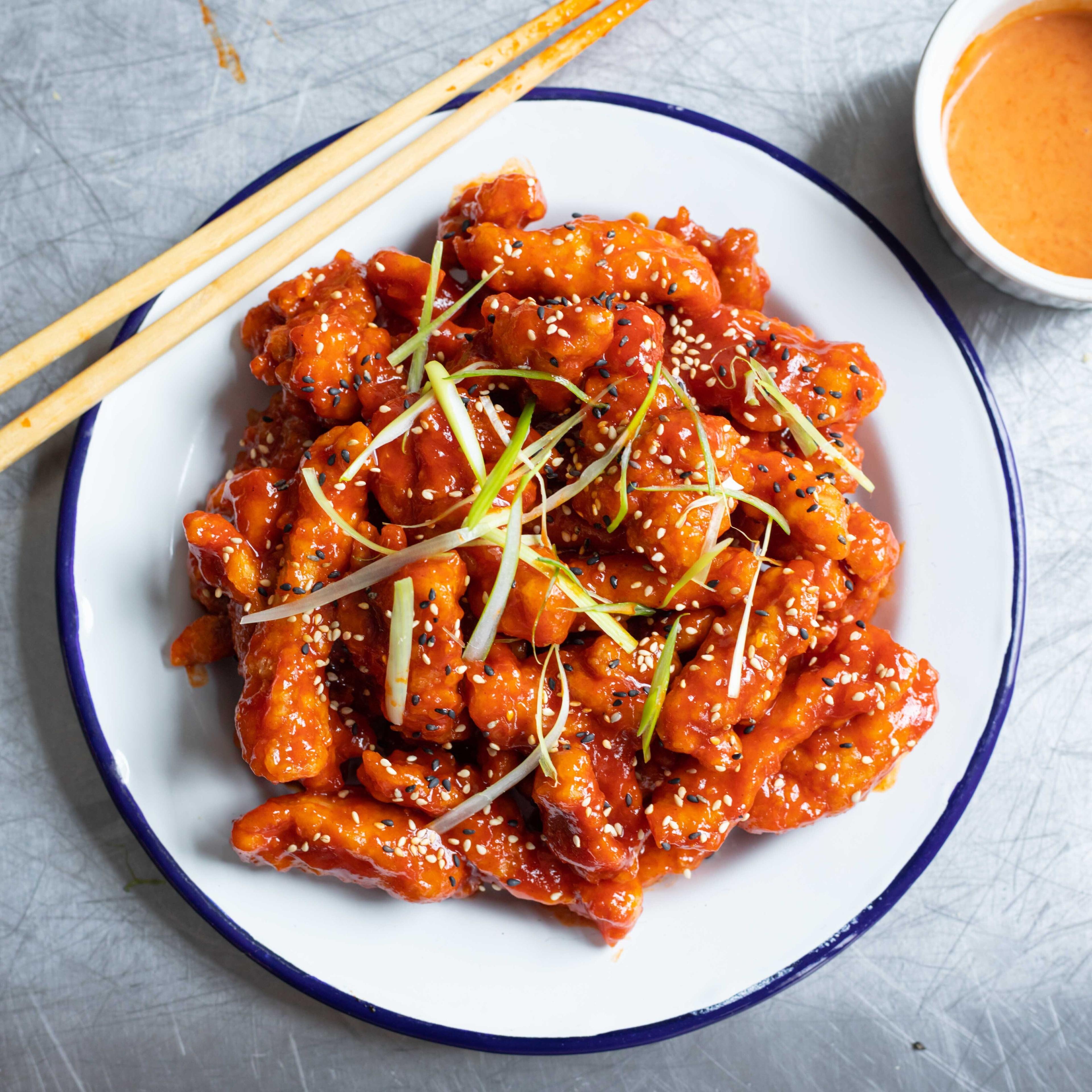 Sweet and Spicy Gochujang Fried Chicken