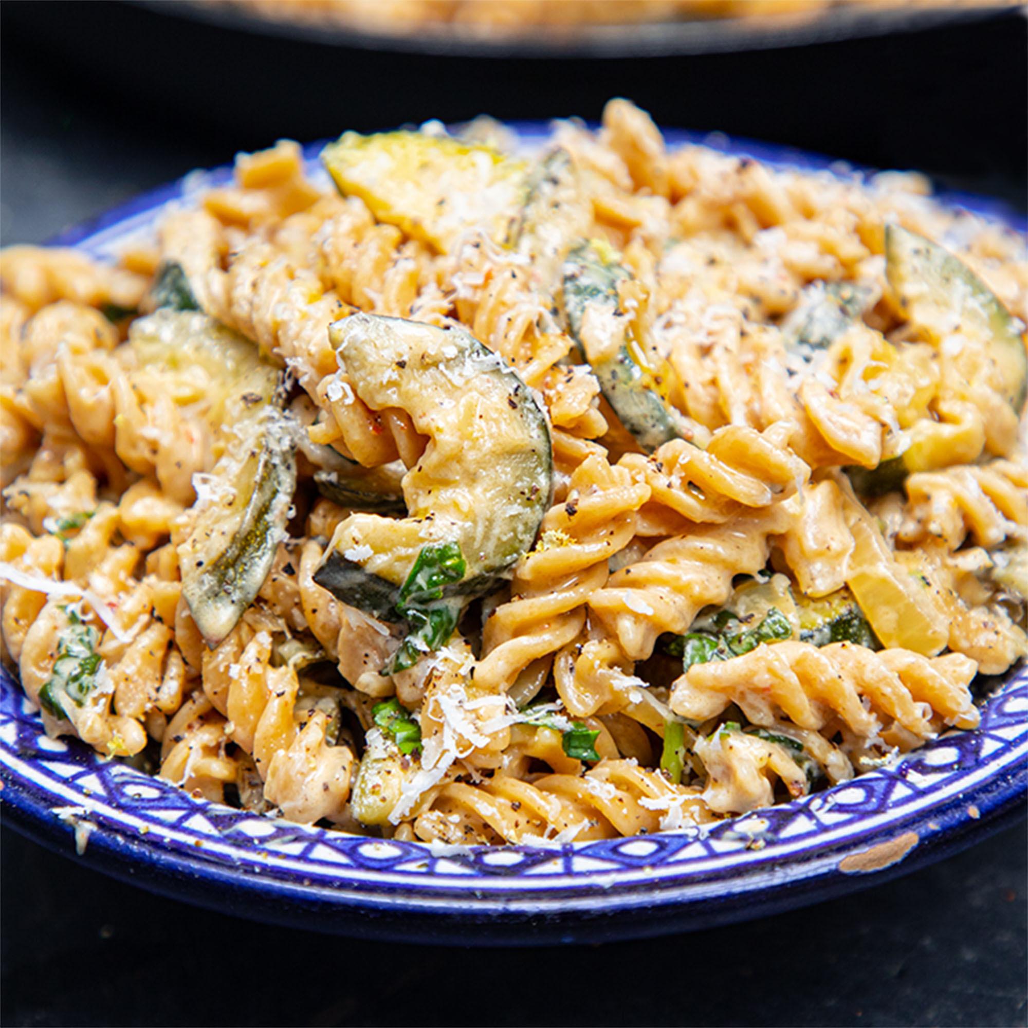 Courgette pasta