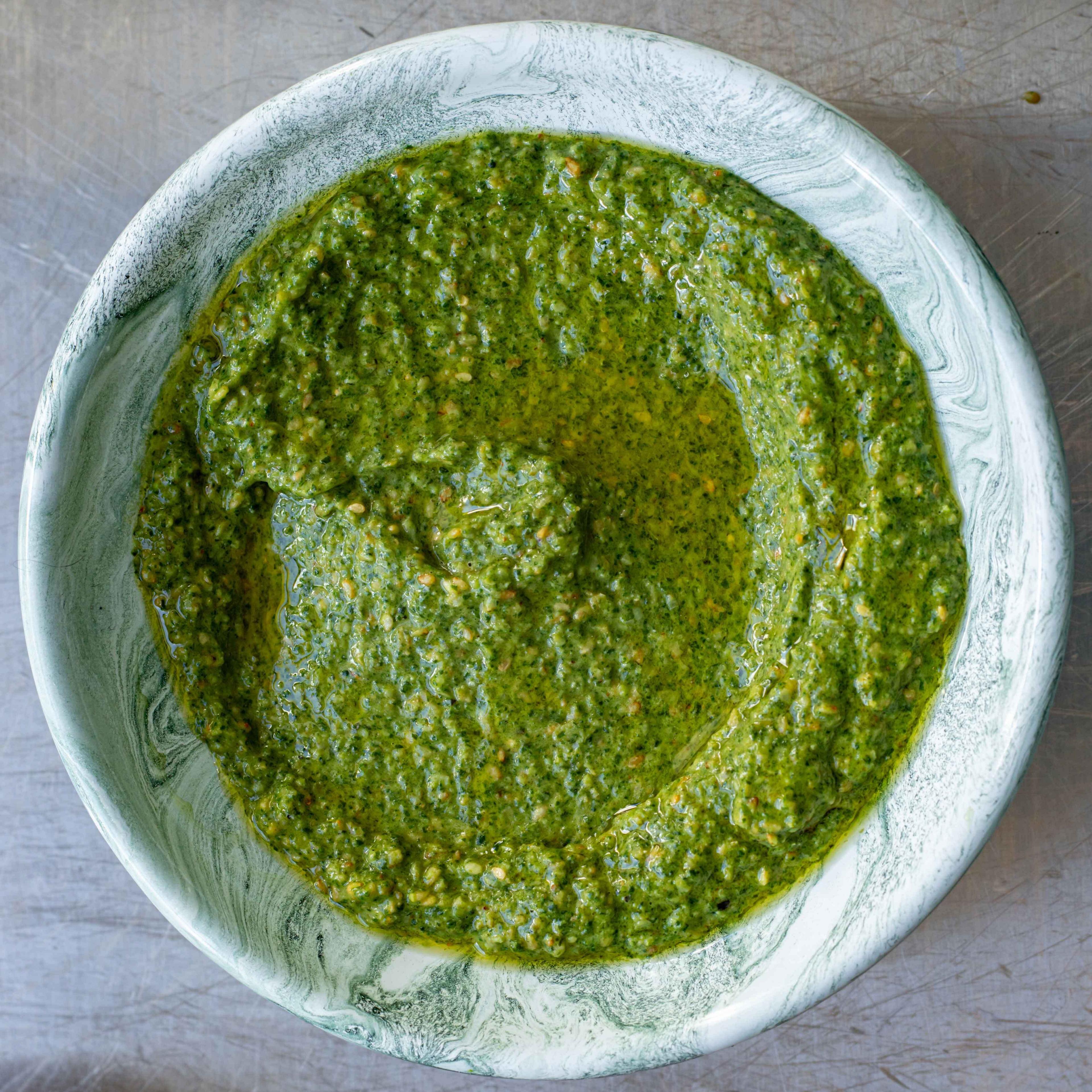 Sesame Mint Pesto