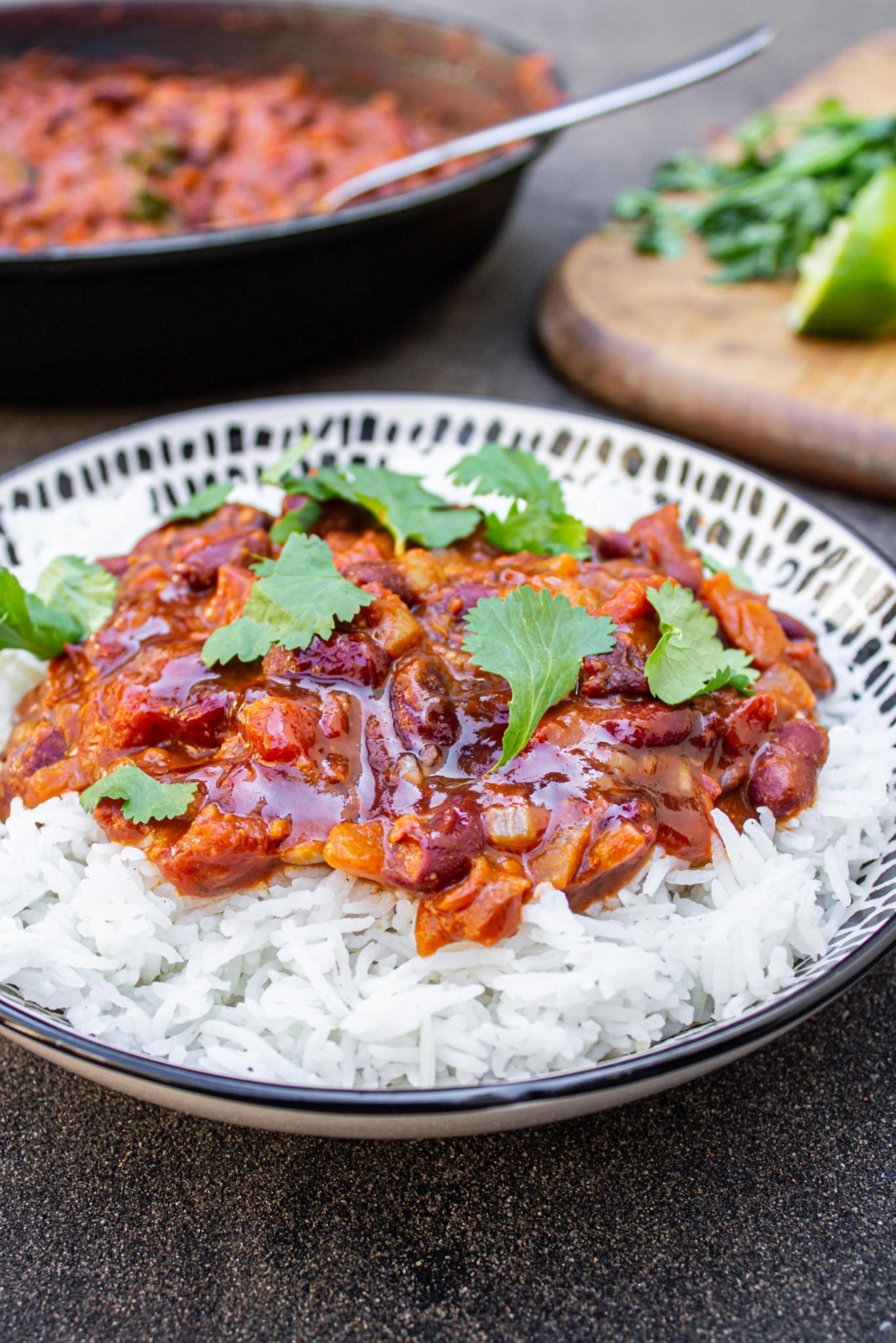 Kidney bean curry website